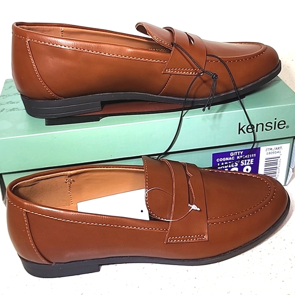 Kensie New Women's Brown Loafers 8M - Picture 3 of 7